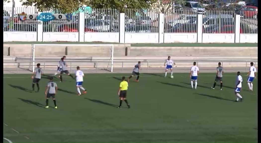 Primera parte del partido CD Torrevieja - Orihuela CF